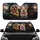 Golden Retriever Corgi Driving City Lights - Dog Lover Road Trip Gift Car Sunshade - 1