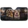 Golden Retriever Corgi Driving City Lights - Dog Lover Road Trip Gift Car Sunshade - 3