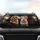 Golden Retriever Corgi Driving City Lights - Dog Lover Road Trip Gift Car Sunshade - 4