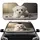 Fluffy White Maltese Puppy Cozy Knitted Blanket - Dog Lover Gift Car Sunshade - 1