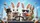Rabbits Steering Carrots Flying Fish City Skyline - Animal Lover Road Trip Essentials Car Sunshade - 7
