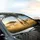 Giraffe Family Journey African Savanna Sunrise - Wildlife Enthusiast Gift Car Sunshade - 6