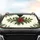 Red Holly Berries Deep Green Spiky Leaves Brown Stems - Christmas Holiday Decor Gift Car Sunshade - 4