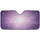 Lavender Violet Pink Magenta White Glow Bokeh Stars Glitter Light Rays - Stargazer Night Sky Gift Car Sunshade - 3