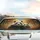 Two Pandas Golden Bamboo Autumn Leaves Forest Canopy - Wildlife Lover Gift Car Sunshade - 5