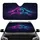 Neon Heart Hands Cosmic Glow - Love Relationship Gift for Couples Car Sunshade - 1