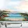 Tropical Beach Red Parrot Macaw Ocean Sand - Wildlife Lover Gift Car Sunshade - 5