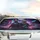 Siamese Cat Golden Retriever Biker Cyberpunk - Urban Pet Lover Gift Car Sunshade - 5