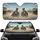 Joyful Skeletons Desert Highway Western Town - Road Trip Adventure Gift Car Sunshade - 1