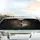 Four Leopard Cheetah Hearts Glitter Stripes - Everyday Wildlife Lover Gift Car Sunshade - 5