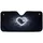 Luminous White Heart Dog Paw Pet Silhouettes - Loving Animal Companion Gift Car Sunshade - 3