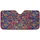 Polygons Organic Forms Tribal Tapestry - Travel Essentials Gift for Road Trips and Daily Commute Car Sunshade - 3