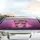 Feline Jaguar Cub Pink Sunglasses Bubblegum Light Rays Mist Particles - Wildlife Lover Gift Car Sunshade - 5