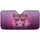 Feline Jaguar Cub Pink Sunglasses Bubblegum Light Rays Mist Particles - Wildlife Lover Gift Car Sunshade - 3