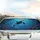 Majestic Orca Whale Luminous Vortex Deep Sea Coral - Ocean Lover Gift Car Sunshade - 5