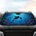 Majestic Orca Whale Luminous Vortex Deep Sea Coral - Ocean Lover Gift Car Sunshade - 4