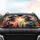 Turtles Hawaiian Shirt American Flag Ribbons Tropical City - Independence Day Car Sunshade - 4