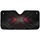 Industrial Metallic X Symbol Glowing Chevron - Futuristic Car Interior Accessory Gift Car Sunshade - 3