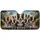 Border Collies Scenic Road Trip Tropical Vista - Dog Lover Travel Adventure Gift Car Sunshade - 3
