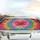Hearts Shimmering Glitter Scattered Light Burst Full Spectrum - Celebration Gift Car Sunshade - 5