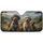 Poodle Mix Labradoodle Goldendoodle Family Dogs - Dog Lover Gift Car Sunshade - 3