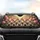 Smiling Corgi Puppies Wooden Ledge Garden Flowers - Dog Lover Lifestyle Gift Car Sunshade - 4