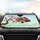 Falling Cherry Petal Tree Japanese Hand Fan - Japanese Car Decor Gift Car Sunshade - 4