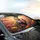Loving Elderly Couple Wildflower Sunset - Everlasting Love Gift for Grandparents Car Sunshade - 6