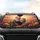 Loving Elderly Couple Wildflower Sunset - Everlasting Love Gift for Grandparents Car Sunshade - 4