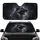 German Shepherd Dog Head Dark Smoke Mist - Wildlife Lover Gift for Dog Owners Car Sunshade - 1
