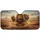Roaring Lion Iguana Fox Desert Adventure - Wildlife Lover Gift Car Sunshade - 3