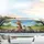 Giraffe Hamster Penguin Adventure Road Trip - Wildlife Lover Travel Gift Car Sunshade - 5