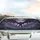 Colossal Demonic Bat Swarm Gothic Ruins Moon - Cinematic Horror Fan Gift Car Sunshade - 5