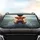 Baby Highland Cow in Bucket Scottish Moorland - Farmhouse Decor Gift for Cow Lover Car Sunshade - 4