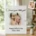 Personalised Canvas Fathers Day Present For Him From Daughter Wife, Birthday Art Gift - 1