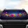Vibrant Daisy Fantasy Flowers Starlit Void - Everyday Travel Accessory Gift Car Sunshade - 4