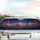 Vibrant Daisy Fantasy Flowers Starlit Void - Everyday Travel Accessory Gift Car Sunshade - 5