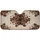 Realistic Natural Organic Fur Cowhide Spots Farmhouse Car Decor Wildlife Lover Gift Car Sunshade - 3