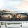 Chihuahua Dogs Driving Steering Wheel - Road Trip Adventure Pet Owner Gift Car Sunshade - 5