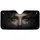 Luminous Blue Eyes Shadowy Face Atmospheric Cosmic Realm - Dramatic Style Accessory Car Sunshade - 3