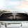 Luminous Blue Eyes Shadowy Face Atmospheric Cosmic Realm - Dramatic Style Accessory Car Sunshade - 5