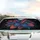 Exotic Monstera Leaves Palm Fronds Jungle Foliage - Travel Essentials Car Sunshade - 5