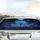 Giant Bioluminescent Mushrooms Glowing Foliage Night Sky - Fantasy Lover Gift Car Sunshade - 5