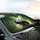 Two Giant Pandas Driving Lush Bamboo Forest - Adventure Seeker Wildlife Lover Gift Car Sunshade - 6