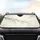 Realistic White Cream Cherry Blossoms Petals Dark Branches - Car Decor Gift Car Sunshade - 4