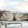 Majestic Giraffe Emerging Water Faceted Polygonal Rocks - Wildlife Lover Gift Car Sunshade - 5