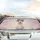White Llama Floral Wreath Beaded Necklace - Car Decor Gift for Llama Lover Car Sunshade - 5