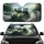 Panda Car Ride Adventure - Wildlife Lover Travel Essentials Gift Car Sunshade - 1