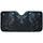 Shadowy Elemental Dragon Red Eyes Teal Scales Volcanic Rock Cosmic Abyss - Fantasy Car Decor Gift Car Sunshade - 3