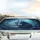Intertwined Wolves Moonlit Forest - Ethereal Wildlife Lover Gift Car Sunshade - 5